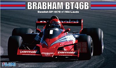  FUJIMI 1/20 Brabham BT46B 1978 第8戰 FANCAR 尾部大風扇附屬 富士美 GP49 組裝模型