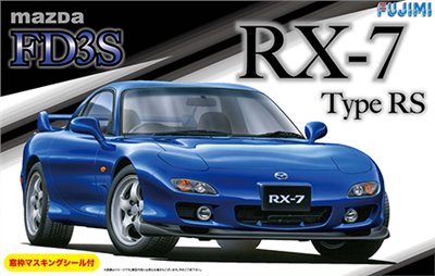 FUJIMI 1/24 馬自達 MAZDA FD3S RX-7 TYPE RS 富士美 ID36 組裝模型