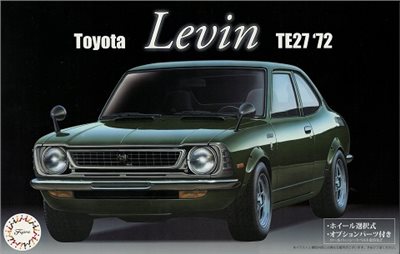 FUJIMI 1/24 Toyota TE27 Levin 1972 富士美 ID53 組裝模型