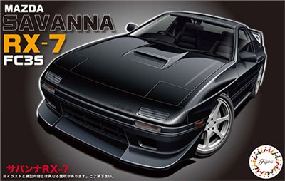 FUJIMI 1/24 Mazda SAVANNA RX-7 FC3S 富士美 ID158 組裝模型
