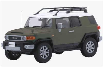 FUJIMI 1/24 TOYOTA FJ Cruiser 軍綠色 雙色塗裝 富士美 車NX9EX6 組裝模型
