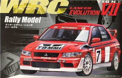 FUJIMI 1/24 Lancer Evolution VII WRC Rally Model EVO7 富士美 ID311 組裝模型