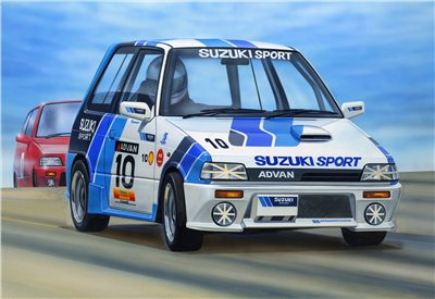 FUJIMI 1/24 SUZUKI ALTO Works Touring N1仕樣 富士美 ID310 組裝模型