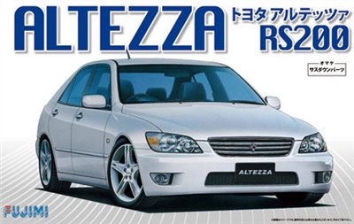 FUJIMI 1/24 Toyota Altezza RS200 富士美 ID20 組裝模型