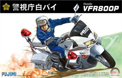 FUJIMI 1/12 Honda VFR800P 白バイ 警用機車 富士美 Bike4 組裝模型