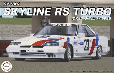 FUJIMI 1/24 NISSAN SKYLINE RS TURBO DR30 Gr.A 1986 富士美 ID317 組裝模型