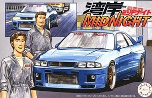 FUJIMI 1/24 日産 SKYLINE GT-R R33 RGO 富士美 灣岸4 組裝模型