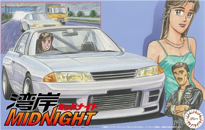 FUJIMI 1/24 日産 SKYLINE GT-R R32 零奈 富士美 灣岸3 組裝模型
