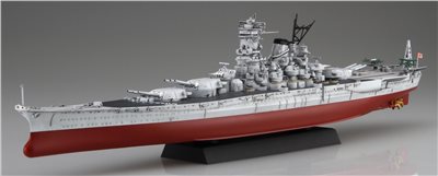 FUJIMI 1/700 戰艦 武藏 捷一號作戰 明灰色仕様 附 蝕刻片 富士美 日本海軍 艦NX2EX2 組裝模型