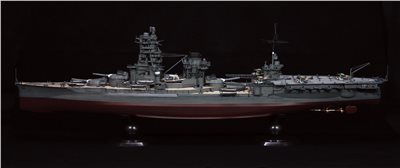 FUJIMI 1/350 航空戰艦 伊勢 付帝国海軍乘組員軍官水兵組 富士美 日本海軍 組裝模型