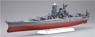 FUJIMI 1/700 戰艦 大和 1941 竣工時 附艦名印刷金色台座 富士美 日本海軍 艦NX14EX2 組裝模型