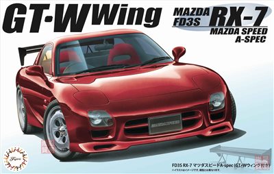 FUJIMI 1/24 MAZDA SPEED A-Spec 付 GT-W 大尾翼 富士美 ID331 組裝模型