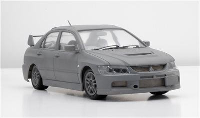 FUJIMI 1/24 三菱 Lancer Evolution IX GSR 動態底盤機構 富士美 組裝模型