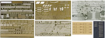 FUJIMI 1/350 航空母艦 瑞鶴 專用蝕刻片 付金屬砲身 富士美 日本海軍 組裝模型