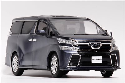 FUJIMI 1/24 TOYOTA Vellfire ZA G EDITION 藍灰色 *金屬光澤車殼塗裝完成品 富士美 BPN1 組裝模型
