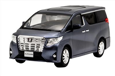 FUJIMI 1/24 TOYOTA ALPHARD GF3.5L 藍灰色 *金屬光澤車殼塗裝完成品 富士美 BPN2 組裝模型