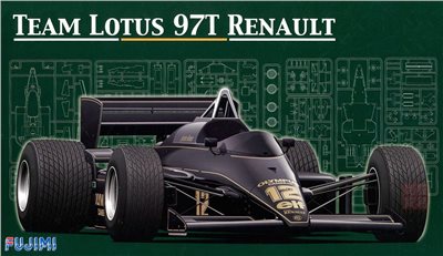 FUJIMI 1/20 Lotus 97T 1985  富士美 GP3 組裝模型