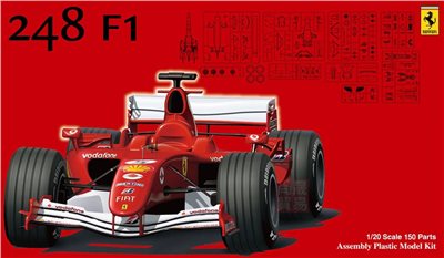 FUJIMI 1/20 Ferrari 248 F1 2006 富士美 GP9 組裝模型