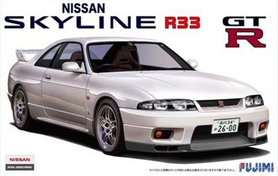 FUJIMI 1/24 Nissan R33 Skyline GT-R 1995  富士美 ID19 組裝模型