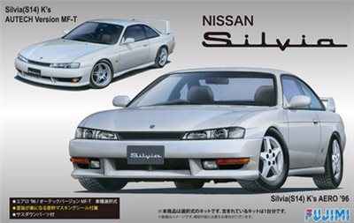 FUJIMI 1/24 NISSAN S14 Silvia K's 空力套件版 / AUTECH Ver. 富士美 ID84 組裝模型