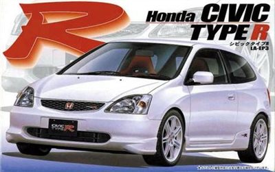FUJIMI 1/24 HONDA Civic TypeR LA-EP3 富士美 ID94 組裝模型