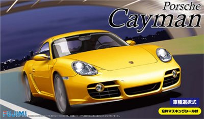 FUJIMI 1/24 Porsche Cayman / Cayman S 富士美 RS20 組裝模型