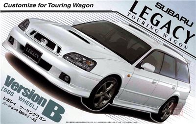FUJIMI 1/24 Subaru Legacy Touring Wagon Version B 富士美 ID106 組裝模型