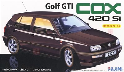 FUJIMI 1/24 VW Golf COX 420Si 16V 富士美 RS47 組裝模型
