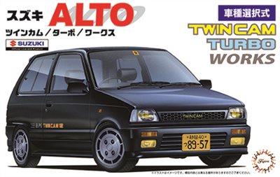 FUJIMI 1/24 Suzuki Alto Twincam Turbo Altoworks 富士美 ID56 組裝模型