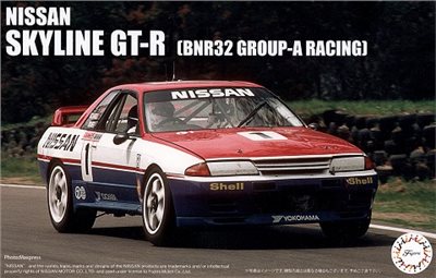 FUJIMI 1/24 NISSAN SKYLINE GT-R BNR32 GROUP-A RACING 富士美 ID286 組裝模型