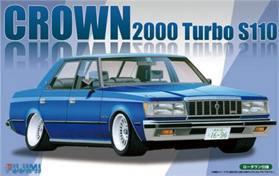 FUJIMI 1/24 Toyota Crown 2000 Turbo S110 富士美 ID26 組裝模型