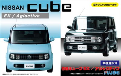 FUJIMI 1/24 NISSAN CUBE EX Agiactive 富士美 ID66 組裝模型