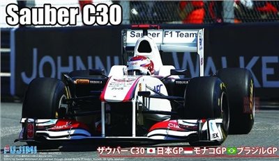 FUJIMI 1/20 Sauber C30 Japan Monaco Brazil GP 富士美 GP22 組裝模型