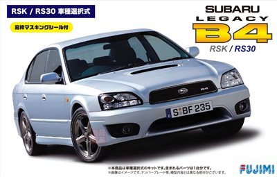 FUJIMI 1/24 Subaru Legacy B4 RSK RS30 富士美 ID156 組裝模型