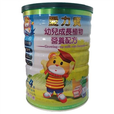 愛力寶幼兒成長植物營養奶粉 900g