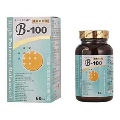 愛力寶B-100膠囊(食品) 60cap