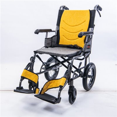 JW-X40-12 鋁合金掀腳輪椅-看護型