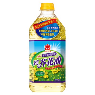 義美100%純芥花油(2L)