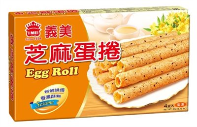 義美芝麻蛋捲60g