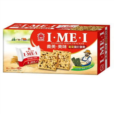 義美美味紫菜蘇打餅乾192g