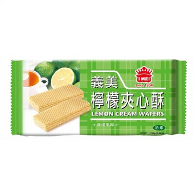 義美夾心酥-檸檬152g