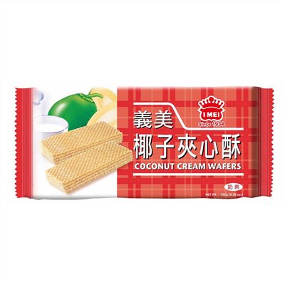 義美夾心酥-椰子152g