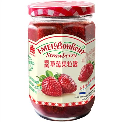 義美草莓果粒醬300g