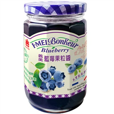 義美藍莓果粒醬300g