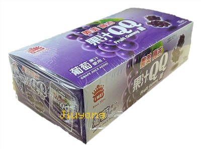 義美葡萄果汁QQ糖(陳列盒50g*10包)