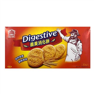 義美消化餅180g