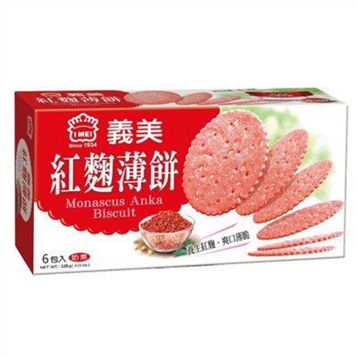 義美紅麴養生薄餅120g