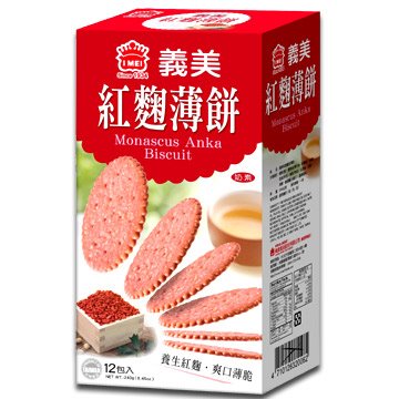義美紅麴養生薄餅240g
