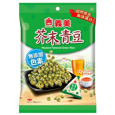 義美芥末風味青豆178g
