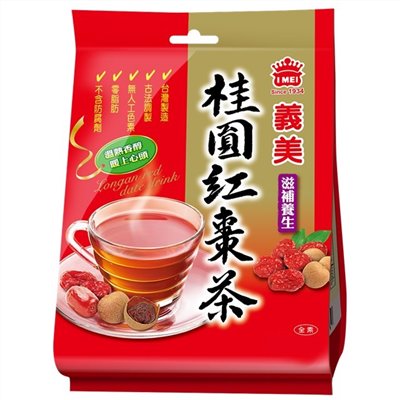 義美桂圓紅棗茶(袋裝)180g